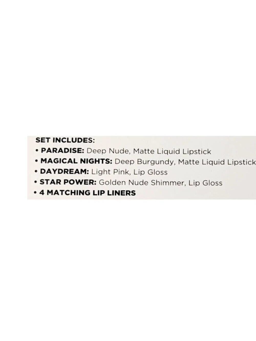 ULTA BEAUTY LIPSTICK LIP GLOSS LIP LINER SET 8 PIECE MATCHMAKER - Picture 3 of 3